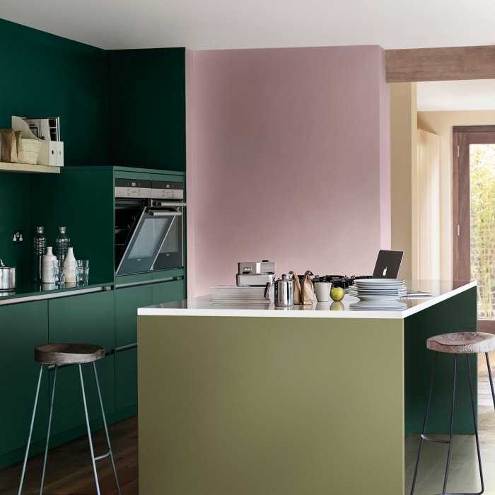 Цвет стен на кухне: какой лучше всего и как правильно подобрать оттенки | дизайн и фото
