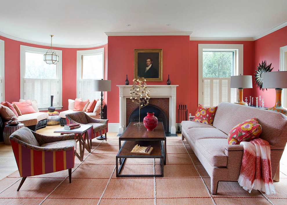 Розовый интерьер комнаты: сочетание, выбор стиля, отделки, мебели, штор и декора