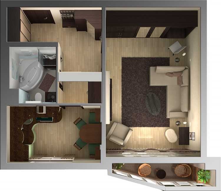 Дизайн однокомнатной квартиры: как разделить на две зоны, в современном стиле, с нишей, фото, современный
