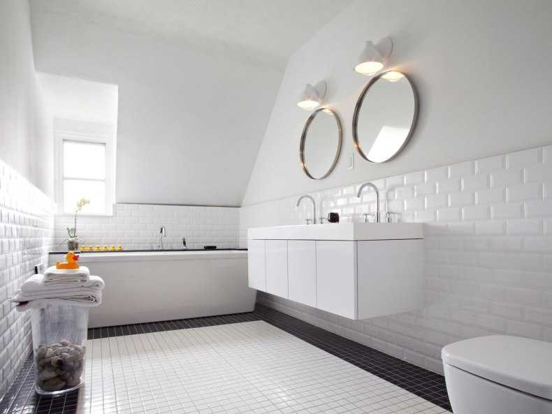 Как правильно оформить ванную комнату в белых тонах – подбираем лучшее решение