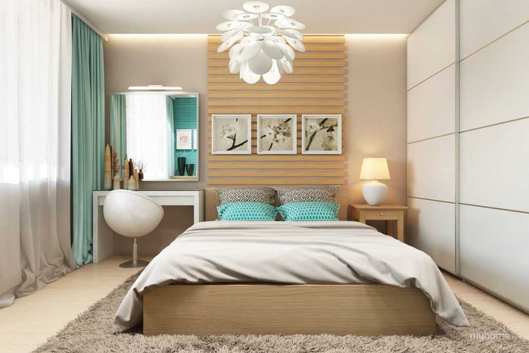 Спальня в однокомнатной квартире - как ее оформить? 75 фото дизайна
