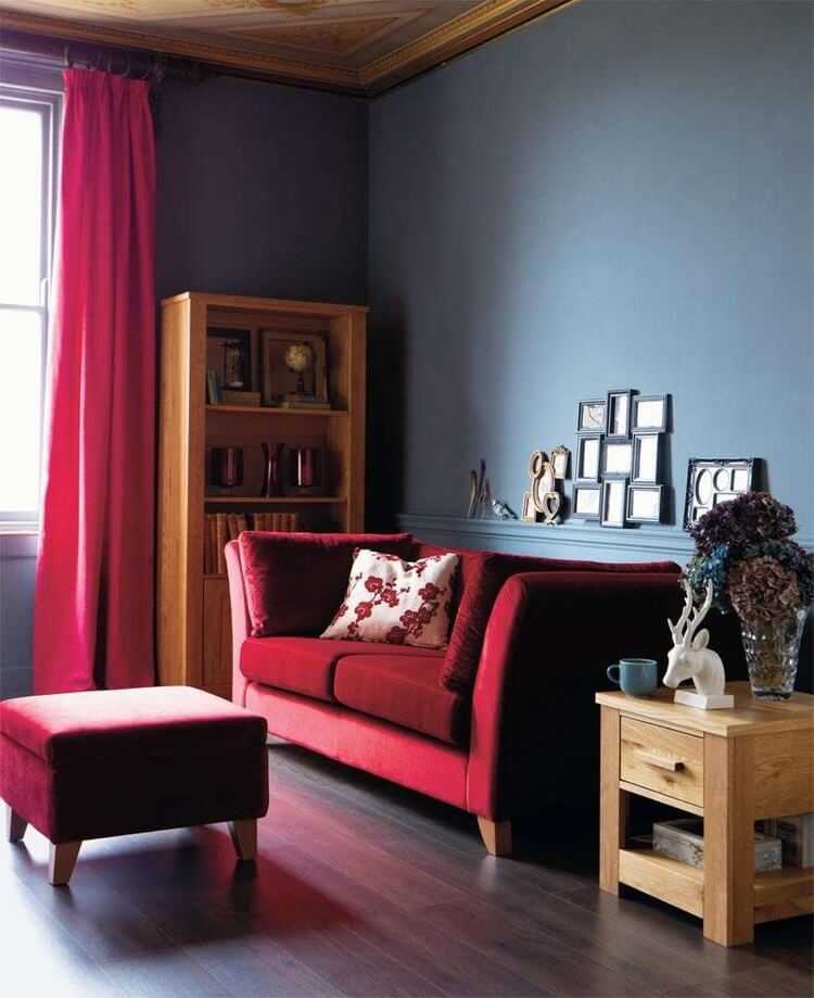 Сочно и стильно: варианты цветовых сочетаний бордового цвета с другими в жилых интерьерах