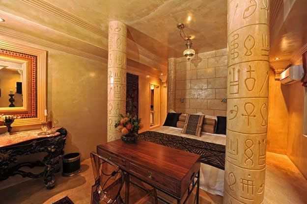Египетский стиль в интерьере квартиры