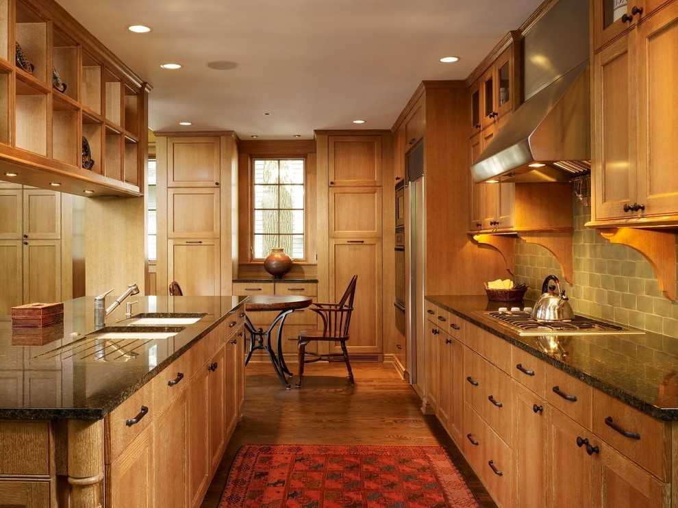 Дизайн длинной и узкой кухни:175+(фото) для маленького интерьера
