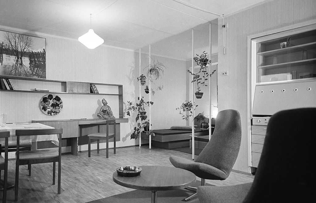 Советская мебель в современном интерьере - фото примеров