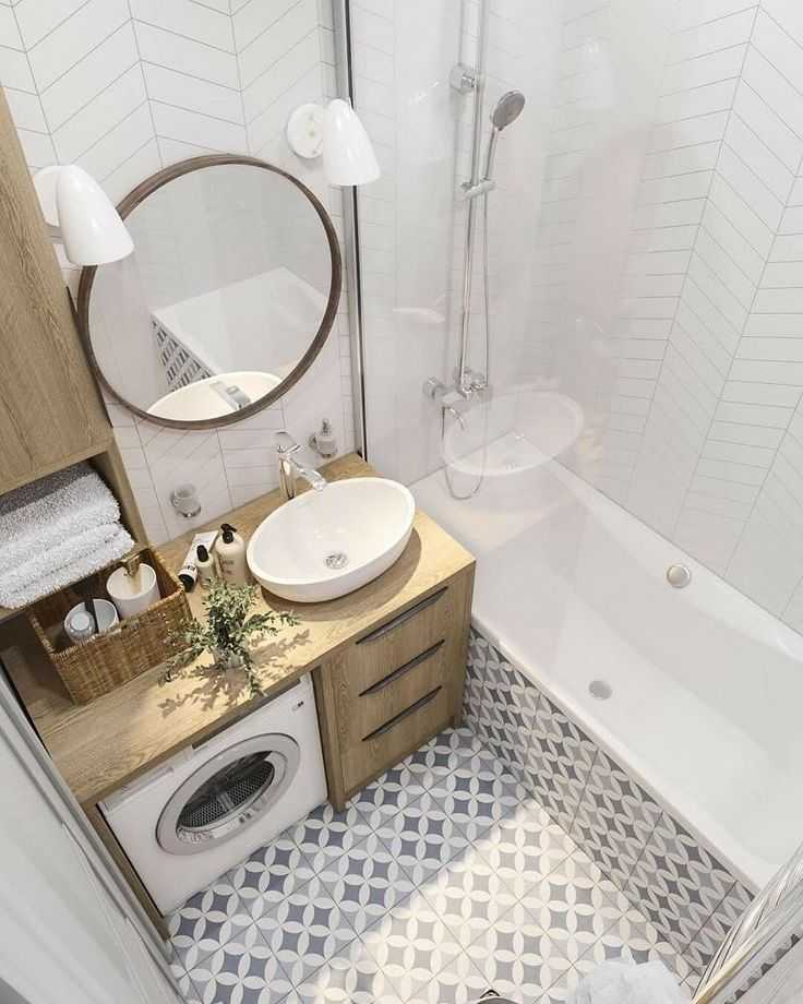 Ремонт ванной комнаты в хрущевке: порядок работ, дизайн