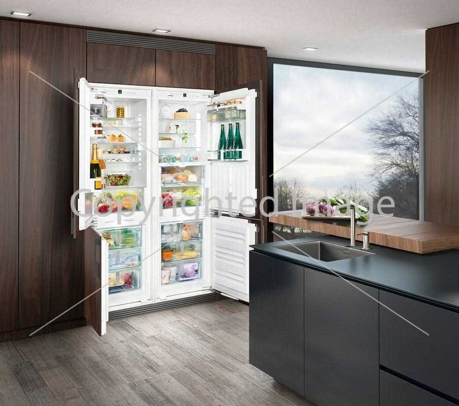 Холодильник на кухне: варианты размещения и сочетания в интерьере кухни (80 фото идей)