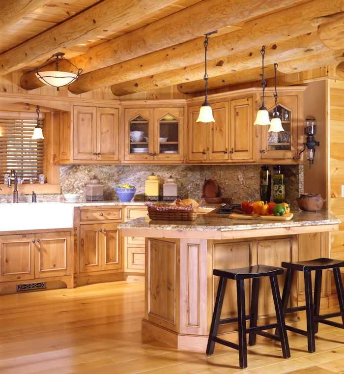 Кухни из дерева: 60+ фото примеров кухни с деревянными фасадами