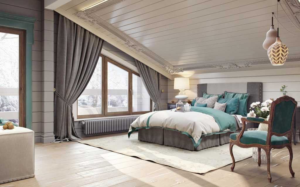 Дизайн дома с мансардой: 170+ (фото) варианты интерьера комнаты