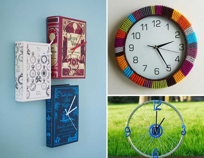 10 идей для декора настенных часов своими руками - журнал "сам себе изобретатель"