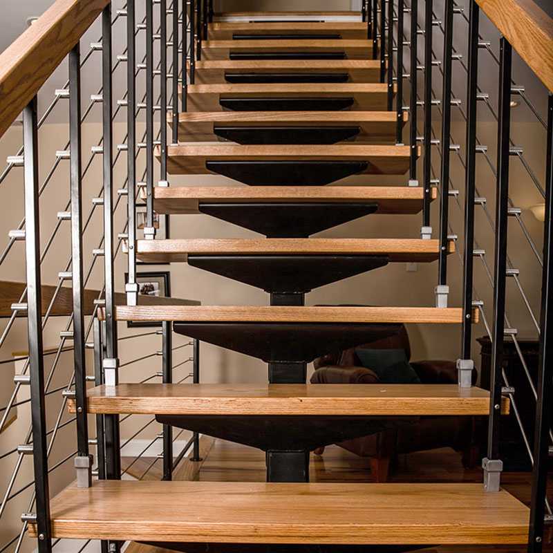 Все о деревянных лестницах: виды, особенности конструкций, выбор подходящего варианта