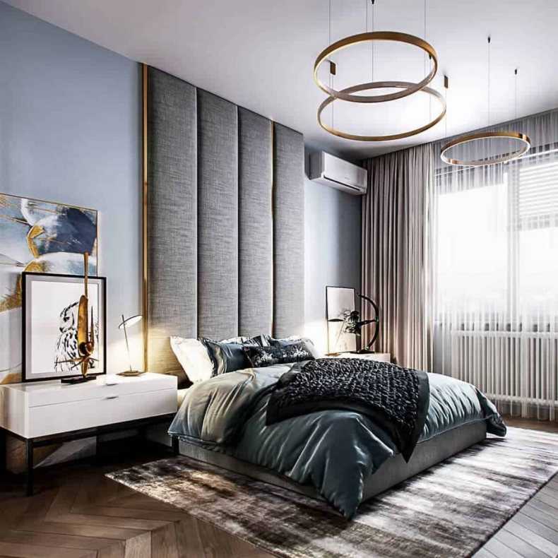 Дизайн спальни 2021 в современном стиле: в светлых тонах, в темных тонах, оригинальные идеи, новинки дизайна, фото