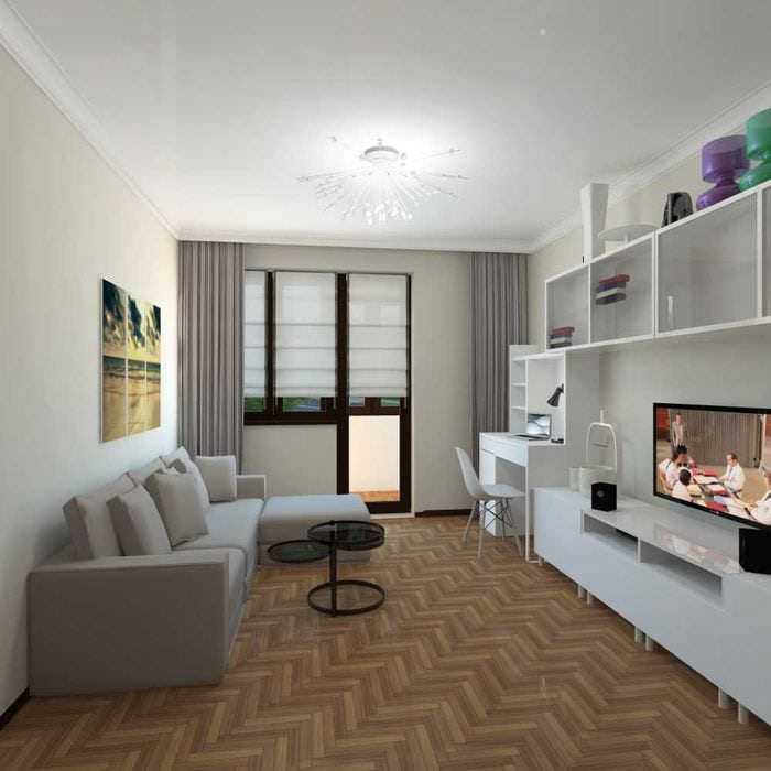 75 стильных идей дизайна квартиры студии 18 кв.м.