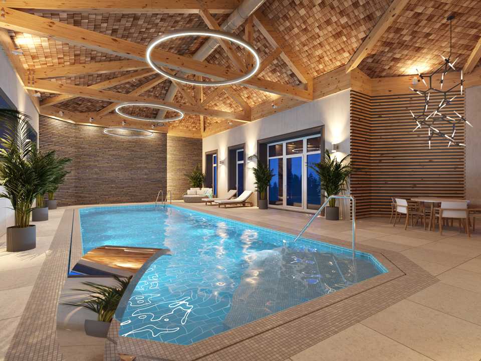 Крытый плавательный бассейн - планы, дизайн, строительство и декор. | домовой | дизайн интерьера и ремонт