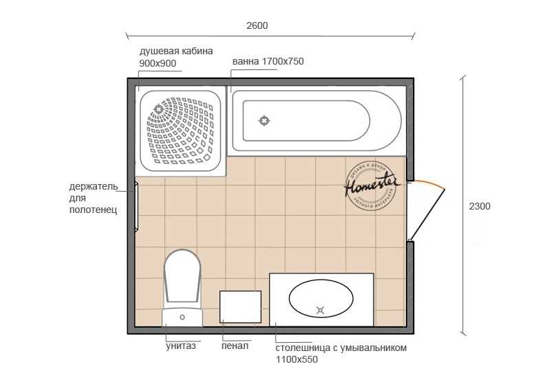 80 идей дизайна ванной комнаты 4 м2 (фото)