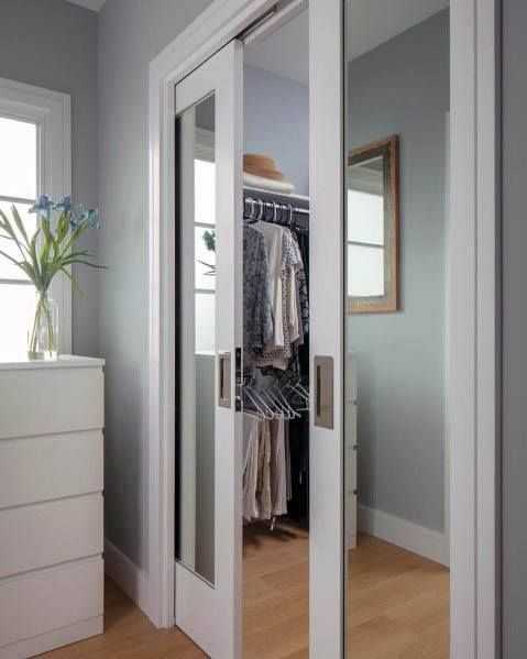 Как оформить двери в гардеробную – уникальная фото подборка дизайнерских идей