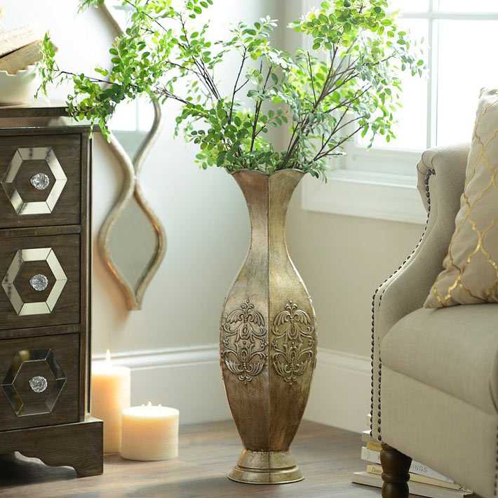 Напольные вазы: красивый декор своими руками - квартира, дом, дача - медиаплатформа миртесен