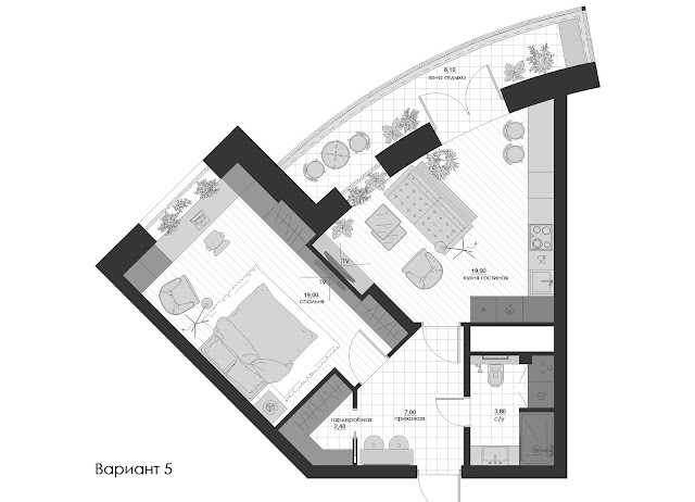 Мансарда представляет собой жилое пространство, расположенное под крышей Главная особенность этого помещения  частичное или полное отсутствие