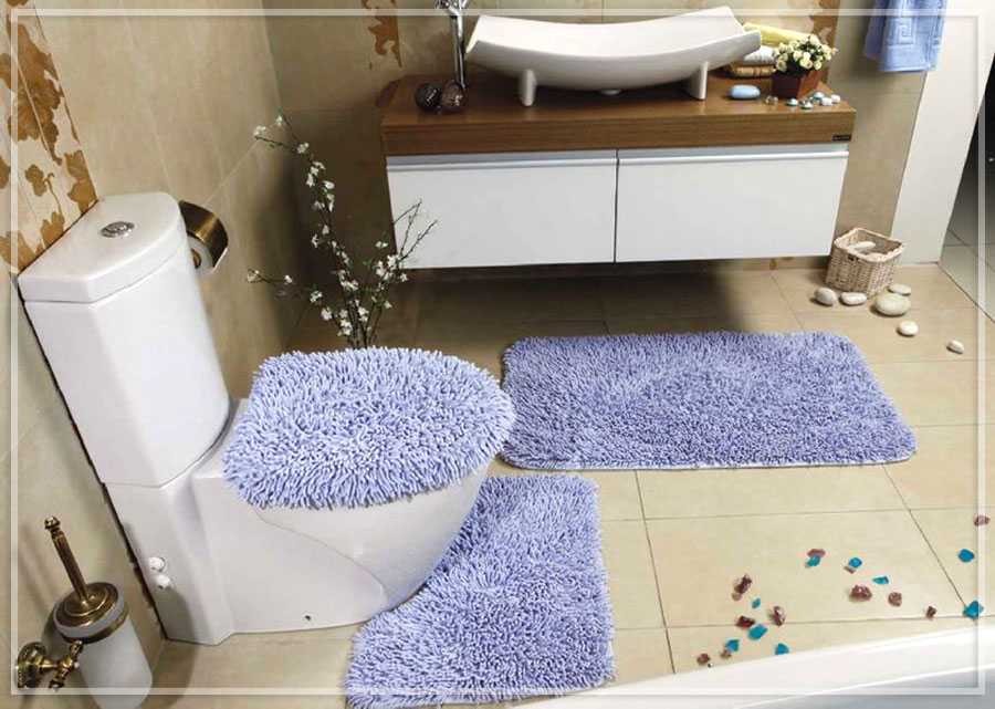 Виды материалов для коврика в ванную: как сделать правильный выбор?