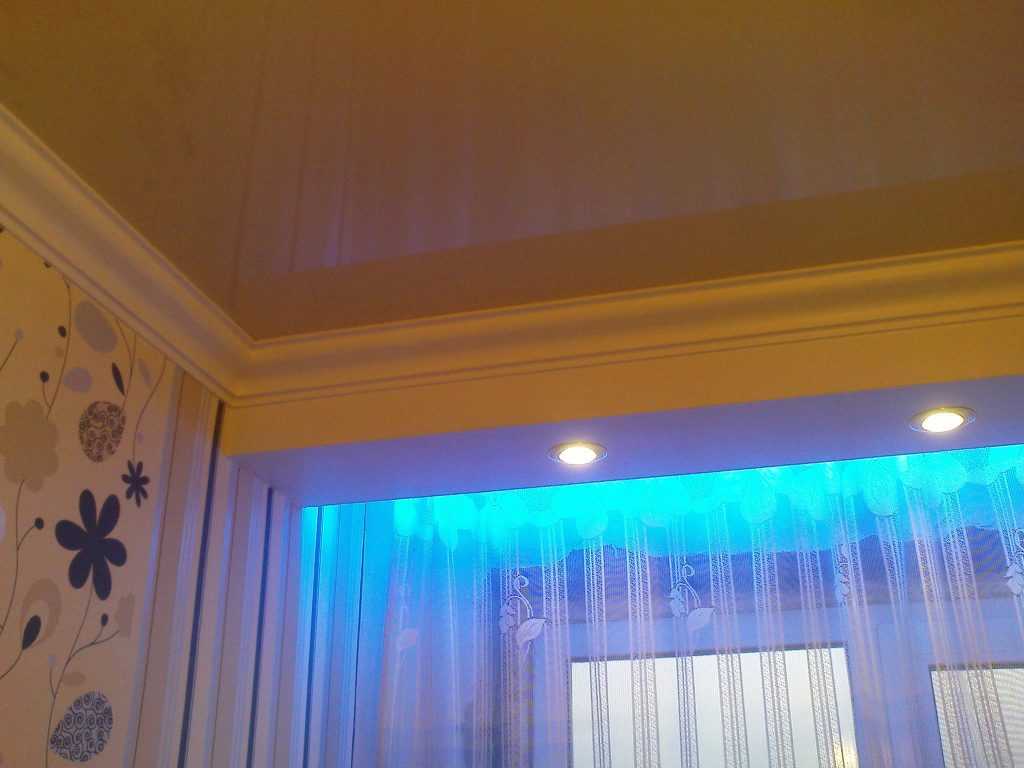 Как сделать светодиодную подсветку штор?