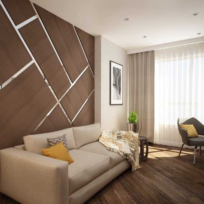 Идеи для дизайна гостиной в квартире на 20 квадратов