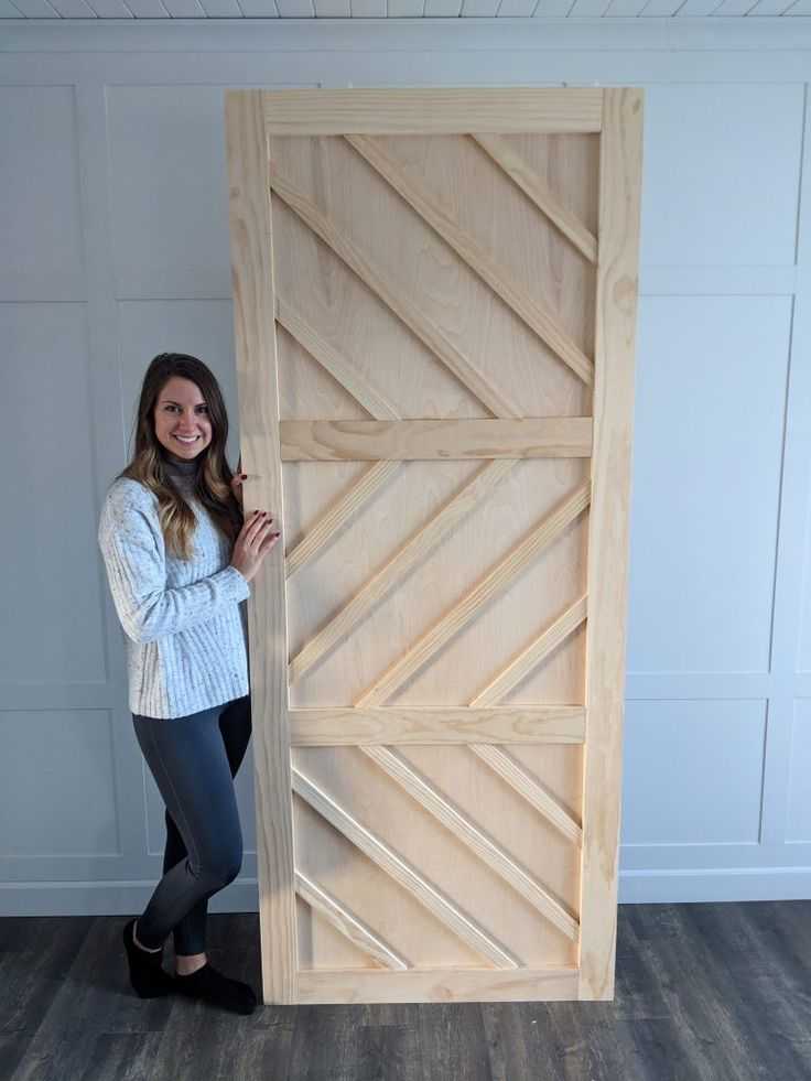 4 способа изготовления деревянной двери своими руками