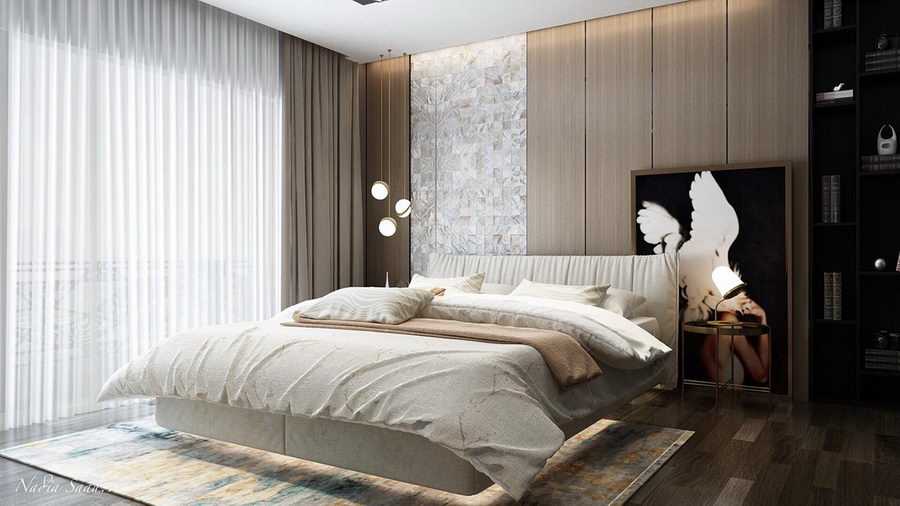 Спальня в белых тонах - 200 фото новинок дизайна белой спальни