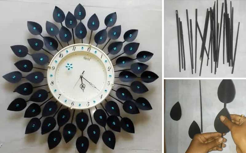 Часы своими руками — 75 фото лучших идей создания настенных часов из подручных средств