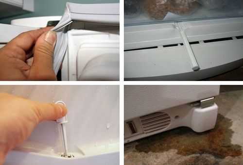 Вода в холодильнике: почему скапливается под ящиками и что делать?