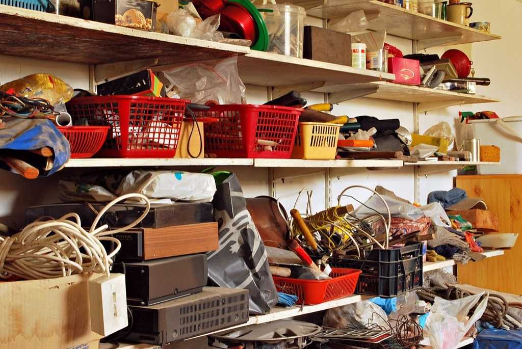 Порядок или организация хранения вещей в шкафу