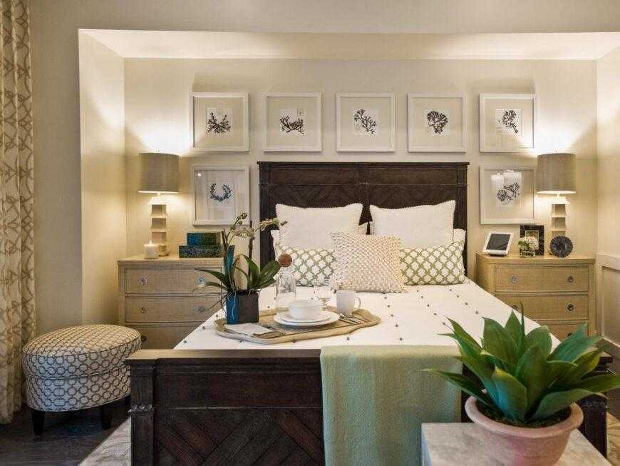 Дизайн спальни в современном стиле: идеи интерьера, реальные фотографии, как оформить недорого, просто и со вкусом, красивая мебель - 43 фото