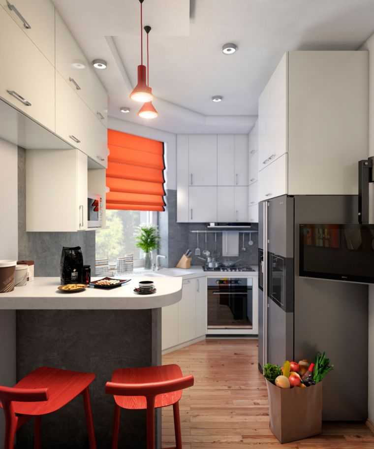 Дизайн столовой: проект кухни с зонированием, планировка
 - 29 фото
