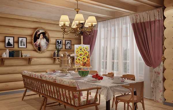 Русский стиль в интерьере дома или квартиры, правила оформления