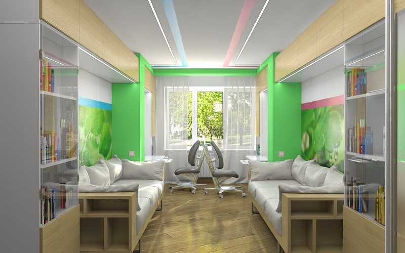 Идеи дизайна и планировки детской комнаты для двоих разнополых детей