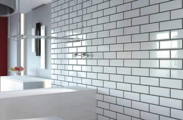 Белая плитка с черной затиркой в ванной, как правильно выбрать и использовать затирочную смесь монохромных цветов - 24 фото