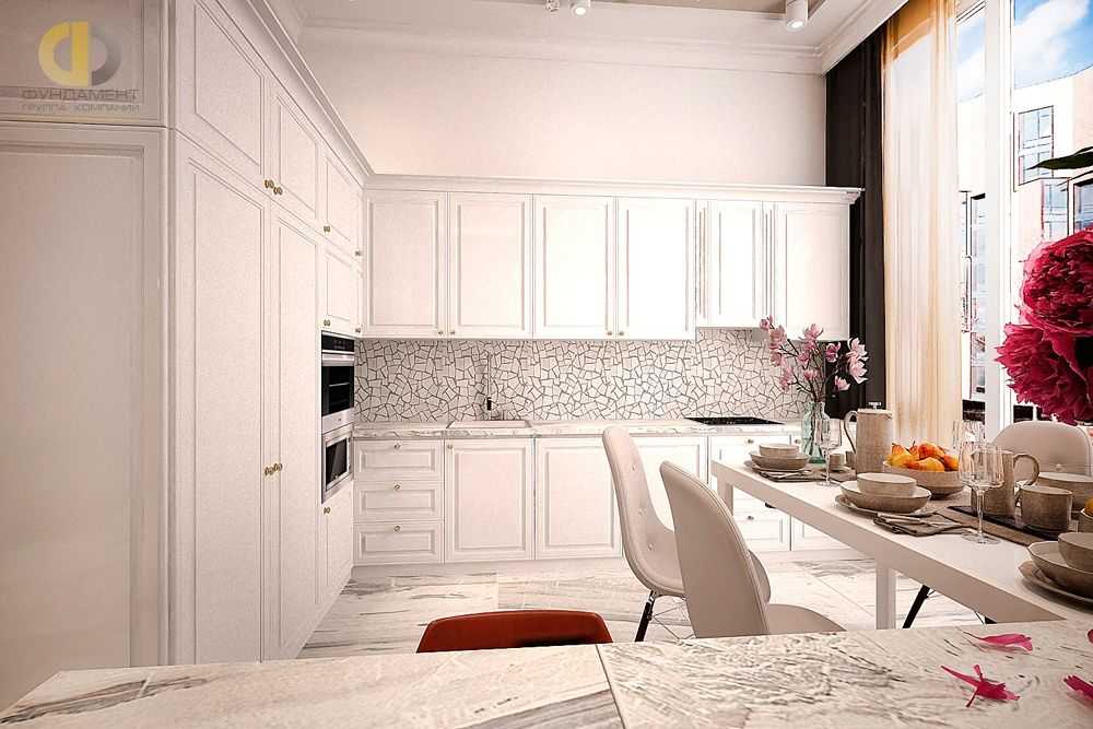 Дизайн кухни-гостиной в современном стиле (65 фото)