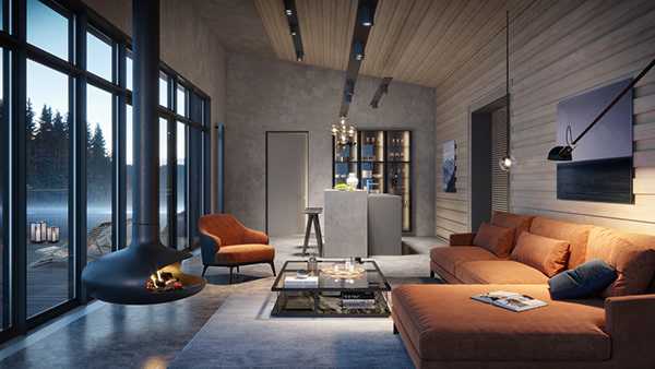 Норвежский стиль в интерьере, особенности минимализма по-норвежски: отделка, мебель и цветовая палитра - 17 фото