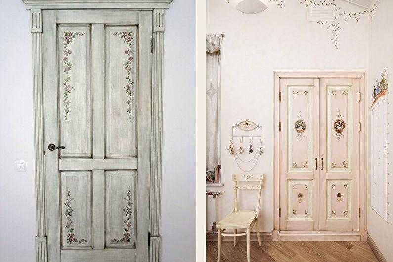 Декор старой двери своими руками: 12 красивых идей