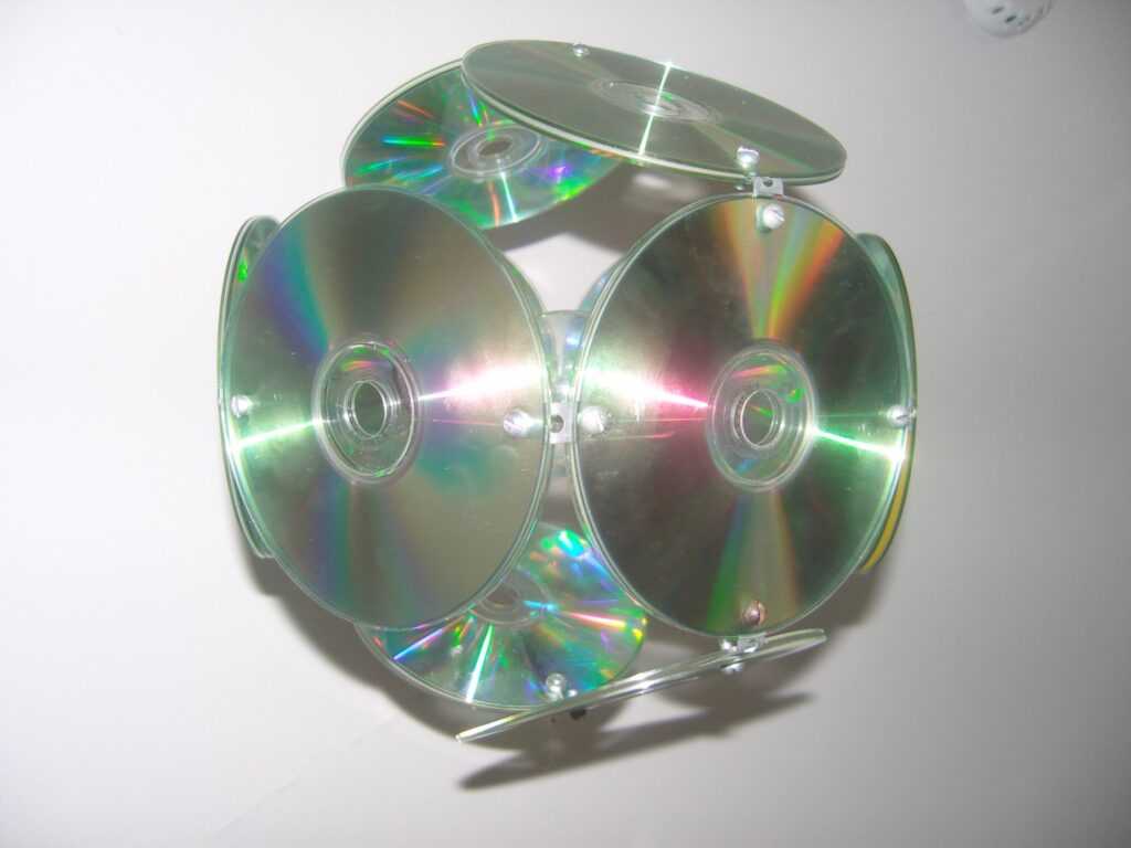 Что можно сделать из дисков (старых cd)?