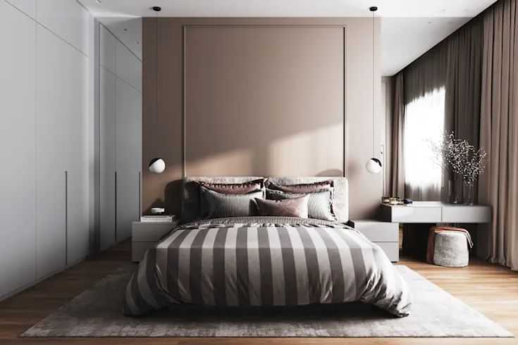 Как расставить мебель в спальне - 120 фото лучших идей дизайна