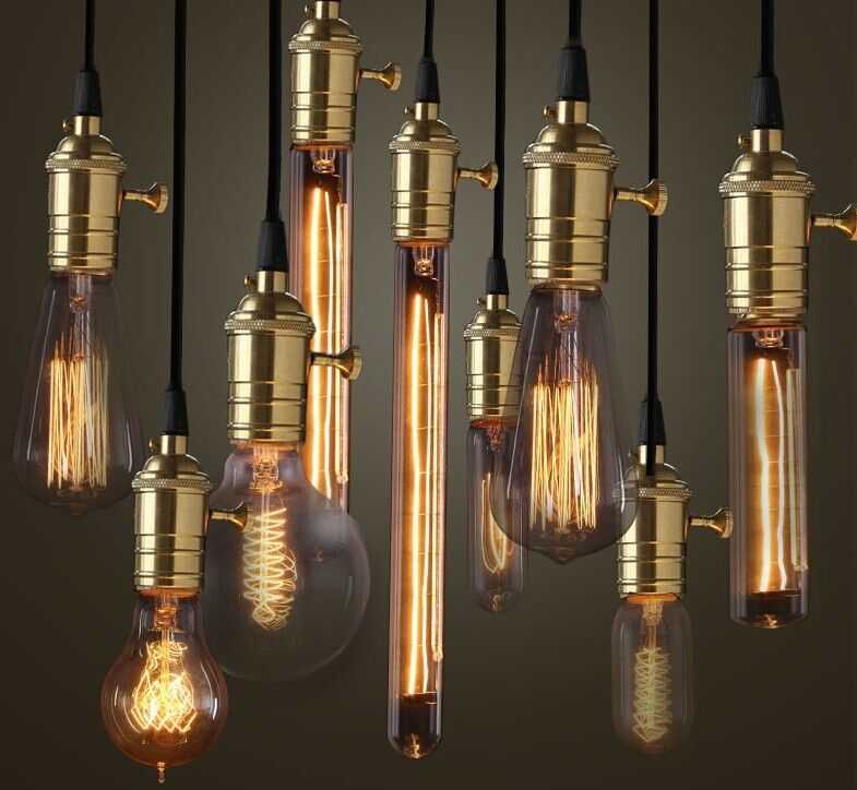 Лампа эдисона: важный элемент освещения в стиле ретро
