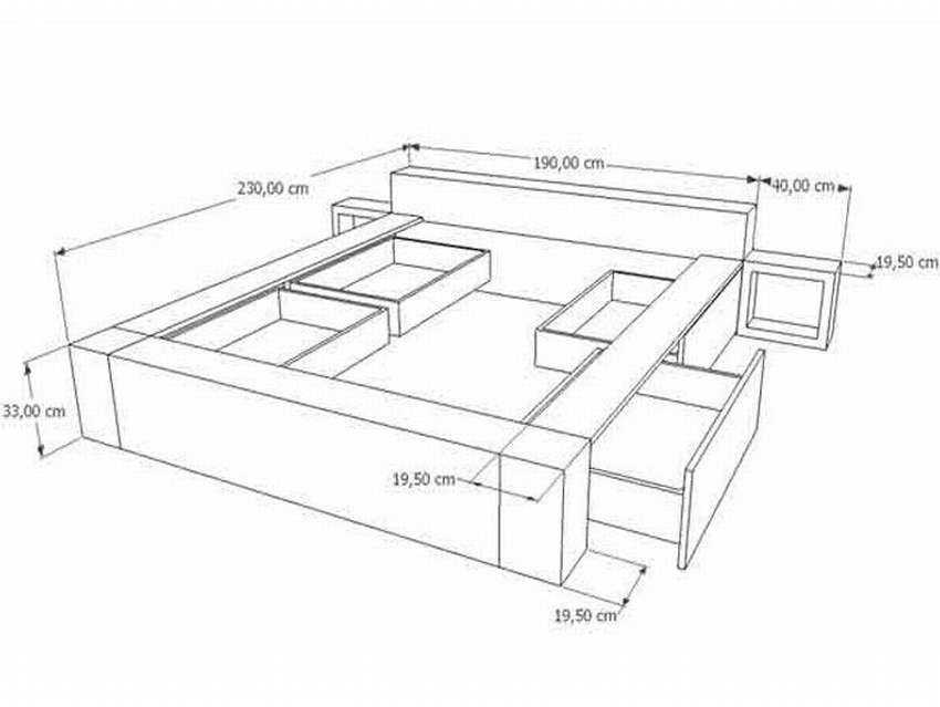 Подъемная кровать своими руками: изготовление кровати-шкафа: особенности конструкции +видео