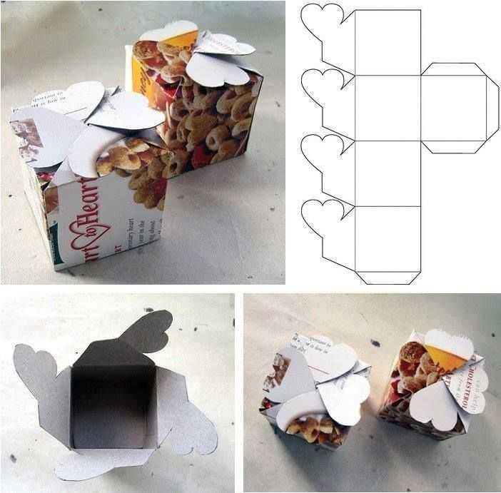 Как сделать коробочку из бумаги своими руками без клея