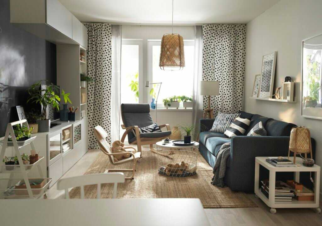 Гостиная икеа - лучшие интерьерные варианты и комбинации элементов мебели (200 фото)