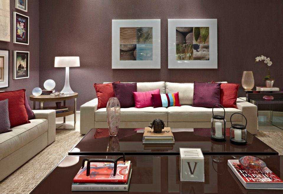 Цвет марсала в интерьере: сочетания, на стенах и в мебели. 50 реальных фото